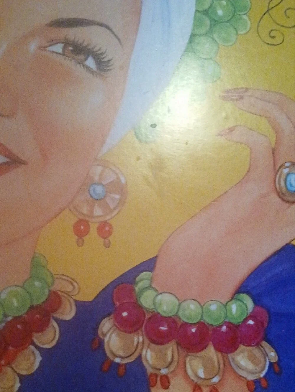 Vintage 90s Carmen Miranda Singing Star Paper Dolls Book